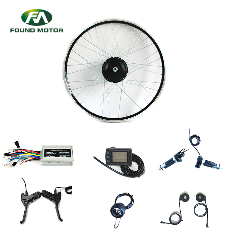 48V 350W BLDC geared Motor Electric Bike Conversion Kit with M3 display for electric bike  - 副本