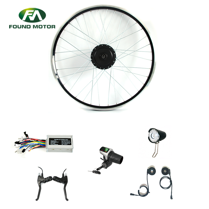 Electric Bike Conversion Kit DX - E Throttle With D-018 front light For Electric Bike And Electric Bicycle