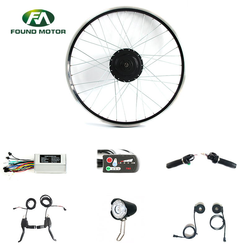 48V 350W Electric Bike Conversion Kits E-Bike BLDC Motor Kit with Normal Connectors