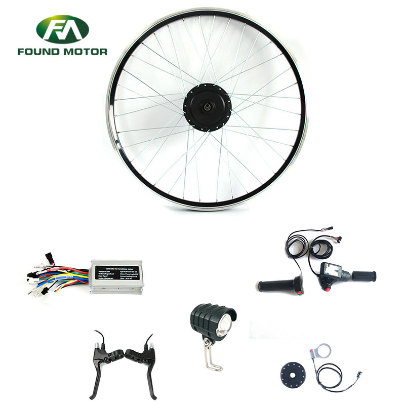 Electric Bike Conversion Kit DX-D-2 Throttle With D-022 front light For Electric Bike And Electric Bicycle