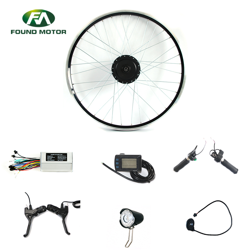 48V 350W Electric Bike Conversion Kit with LCD/LED Display