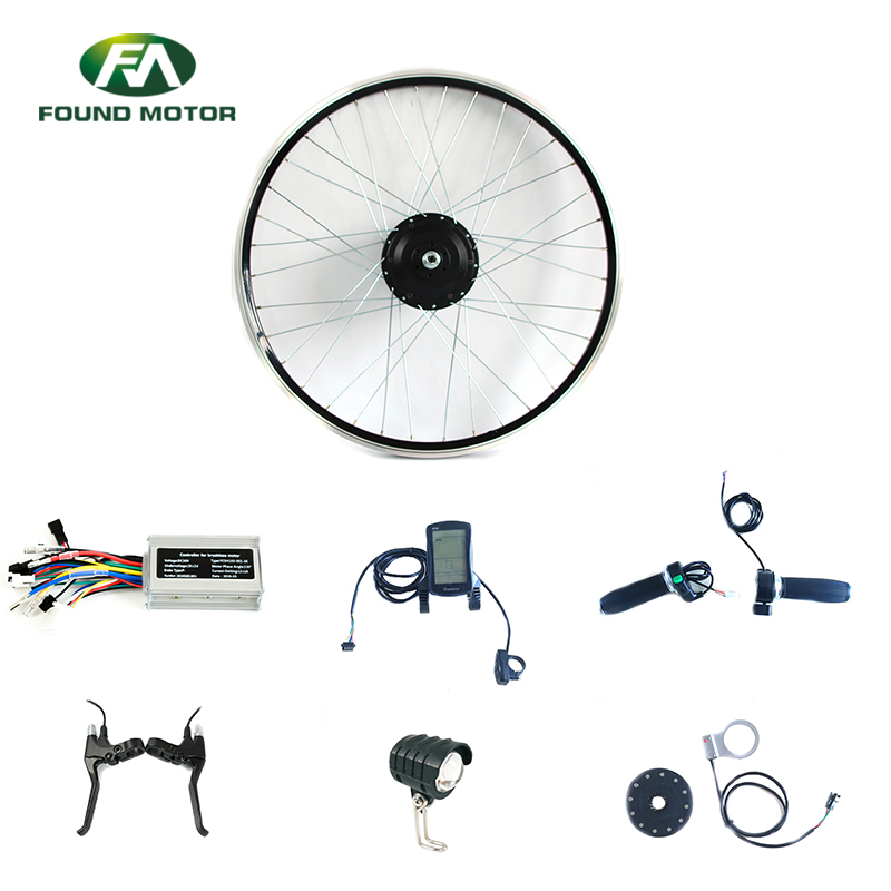 24V 180W BLDC geared Motor Electric Bike Conversion Kit with SW700 display for electric bike  