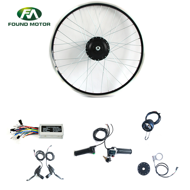 Electric bike conversion kit DSDX-1+1511 throttle  with battery indicate for electric bike and electric bicycle