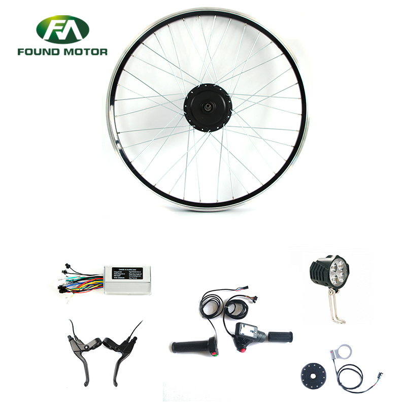 26'' 48V 350W Electric Bike Conversion Kit with Normal Connectors