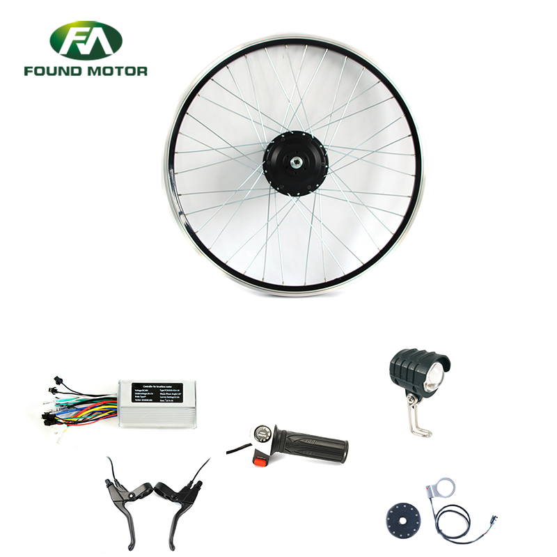 26'' 48V 350W BLDC Geared Motor Kit Electric Bike Bicycle Converison Kit