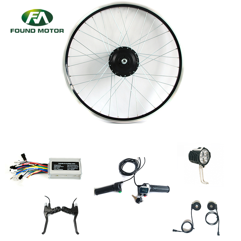 Electric bike conversion kit DSDX-1+1511 throttle  with battery indicate for electric bike and electric bicycle 