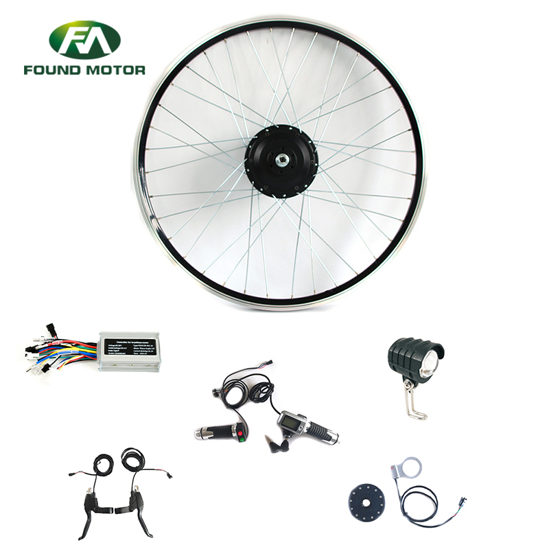 Electric bike conversion kit with 36V 350W BLDC geared motor DX-D-1  throttle for e-bike and electric bicycle