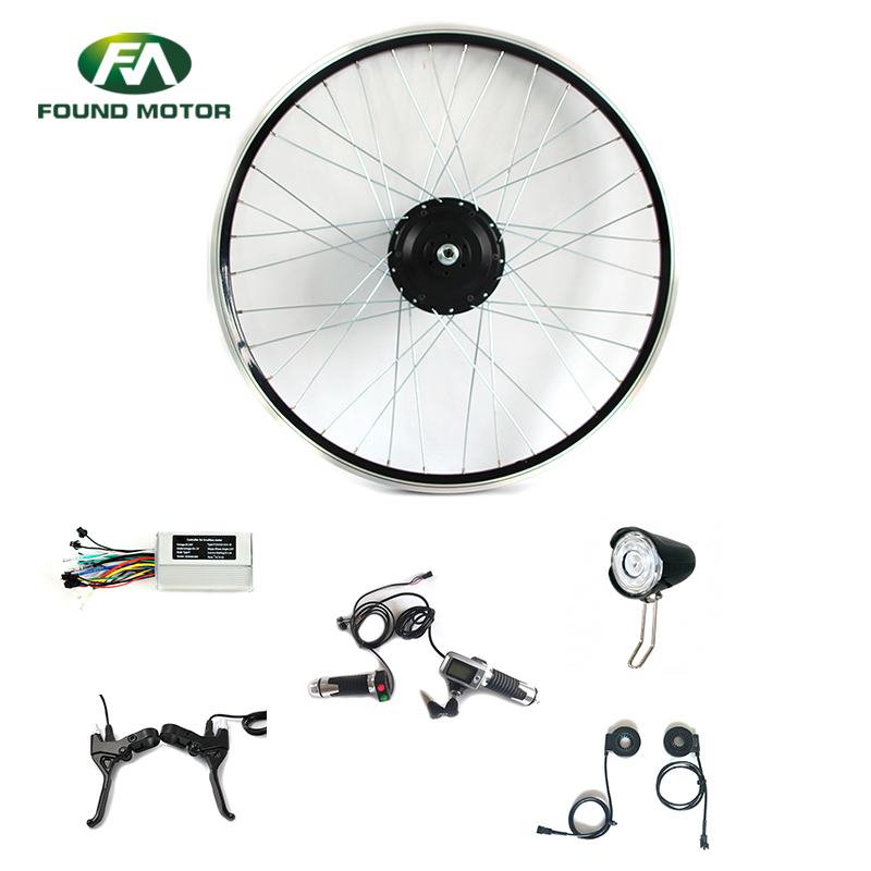 26'' 48V 500W Electric Bike Converison Kit with Electric Bike Controller