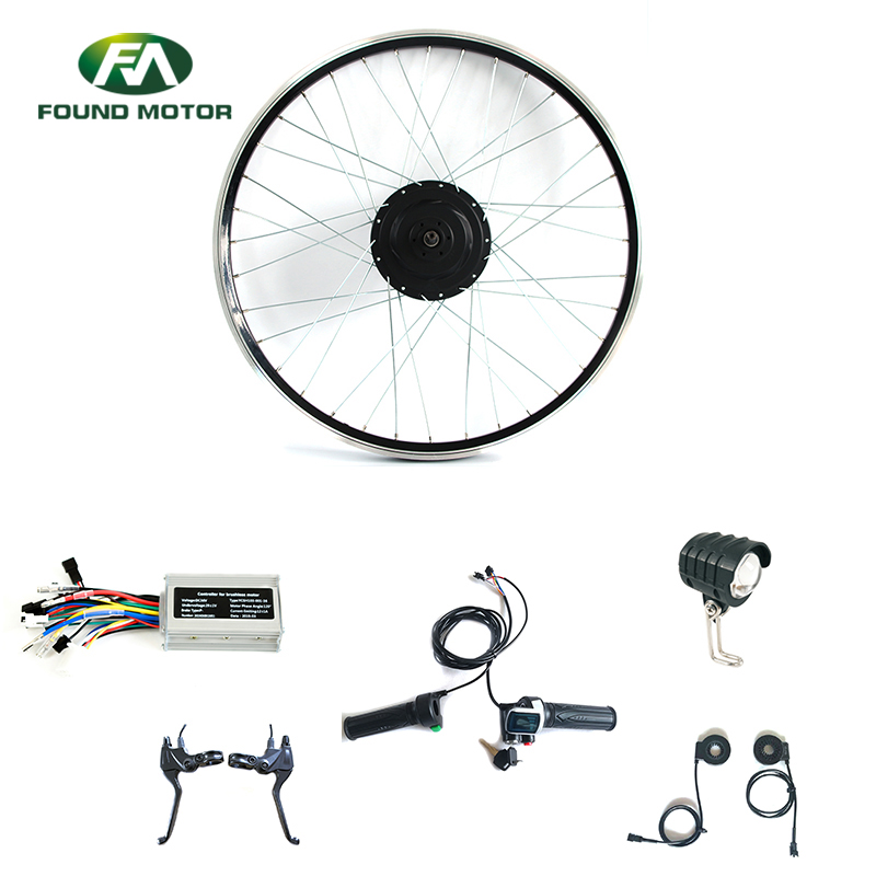 Electric bike conversion kit DSDX-1+1511 throttle  with battery indicate for electric bike and electric bicycle