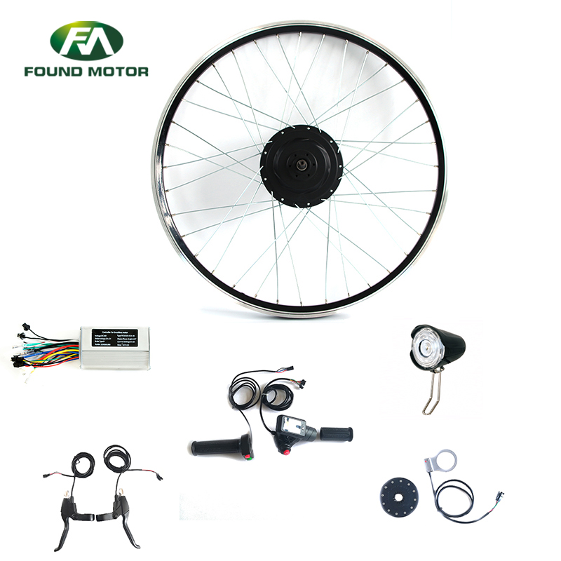 DX-D-2 Power Display Throttle Electric Bike Conversion Kit with Optional Brake Lever