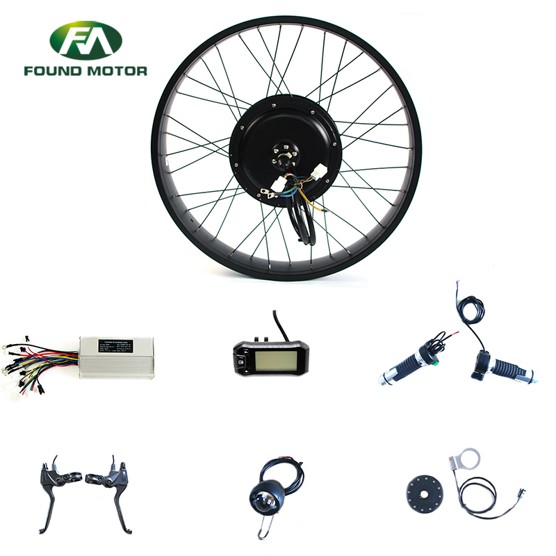 48V 500W BLDC geared Motor Electric Bike Conversion Kit with S850 LED/LCD display for electric bike