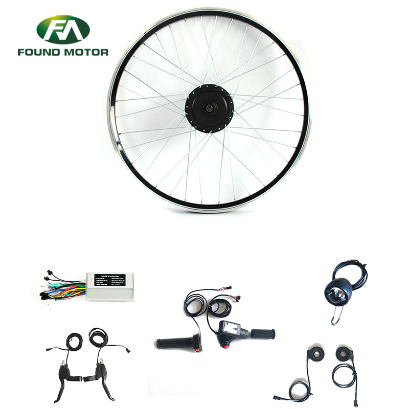 26'' 48V 500W Electric Bike Conversion Kit with Normal Connectors