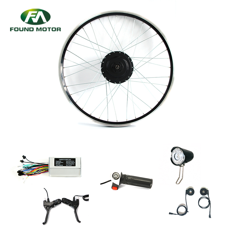 48V 350W Brushless Hub Motor Electric Bike Conversion Kit