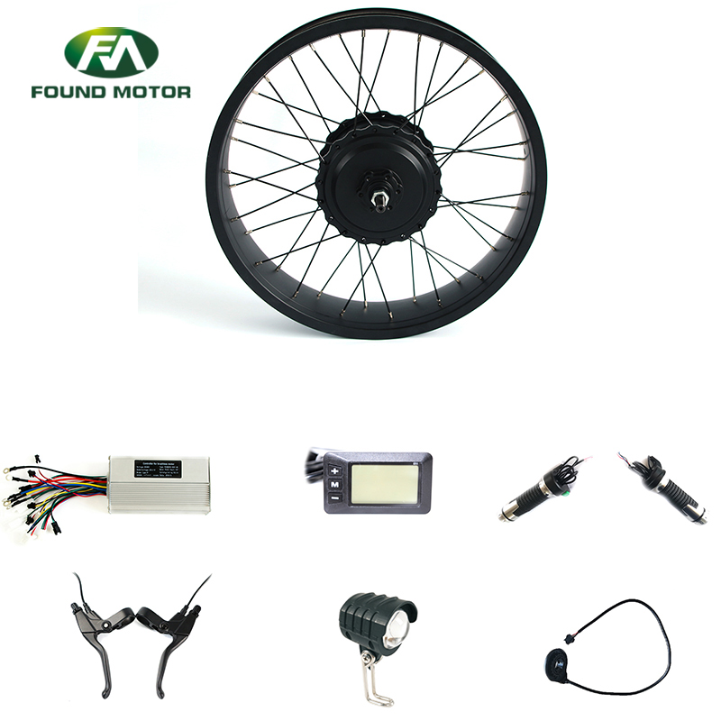 Electric bike conversion kit with G51 display for electric bike and electric bicycle